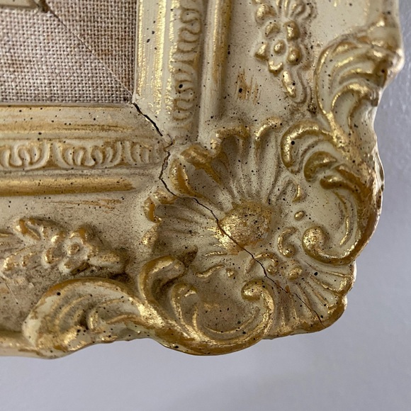 Robert Cox Floral Bouquet Art Painting in Gold Frame - Picture 3 of 7